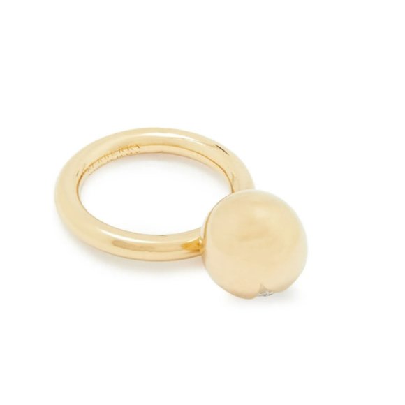 BURBERRY Charm Gold-plated Ring - Picture 3 of 9